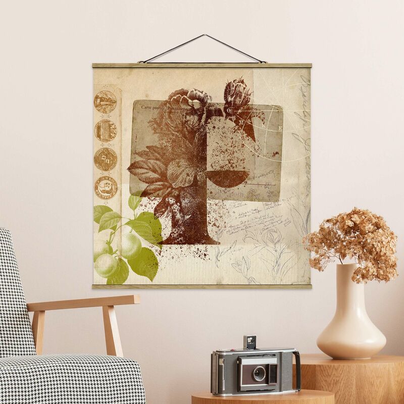 

Imagen de tela - Vintage Gold Alphabet Letter F - Cuadrado 1:1 Dimensión LxA: 35cm x 35cm