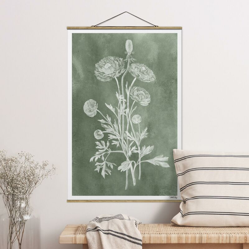 

Imagen de tela - Vintage Illustration Sage - Alto 3:2 Dimensión LxA: 75cm x 50cm