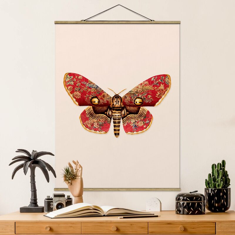 

Imagen de tela - Vintage Moth - Alto 4:3 Dimensión LxA: 106.5cm x 80cm