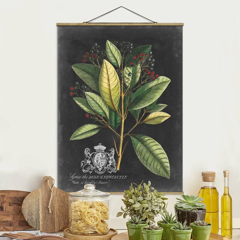 

Imagen de tela - Vintage Royales Foliage On Black IV - Alto 4:3 Dimensión LxA: 46.5cm x 35cm