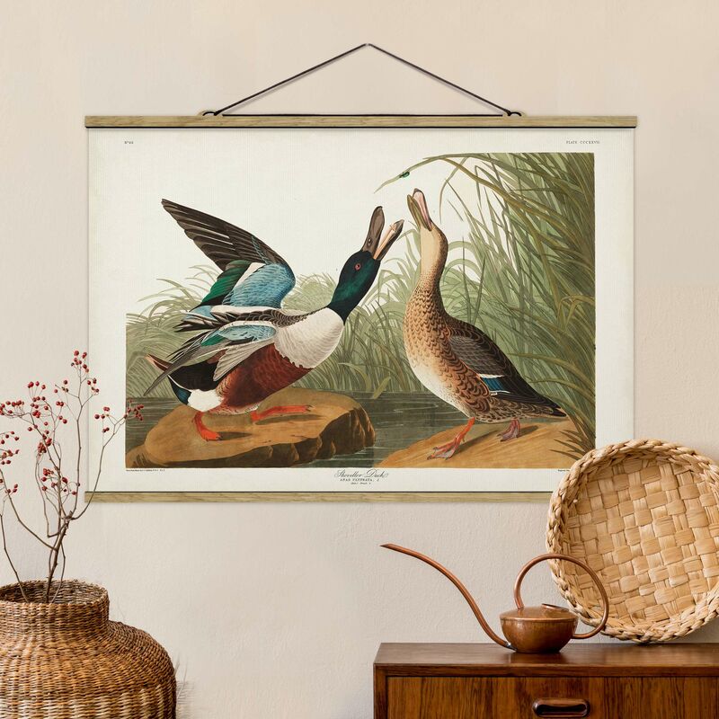 

Imagen de tela - Vintage Teaching Pochard II - Apaisado 2:3 Dimensión LxA: 66.5cm x 100cm
