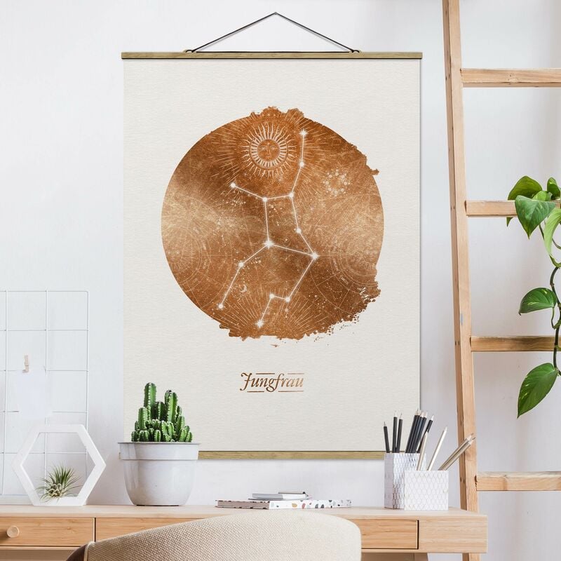 

Imagen de tela - Virgo Gold - Alto 4:3 Dimensión LxA: 66.4cm x 50cm
