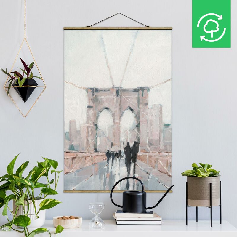

Imagen de tela - Walk In The Morning I - Alto 3:2 Dimensión LxA: 120cm x 80cm