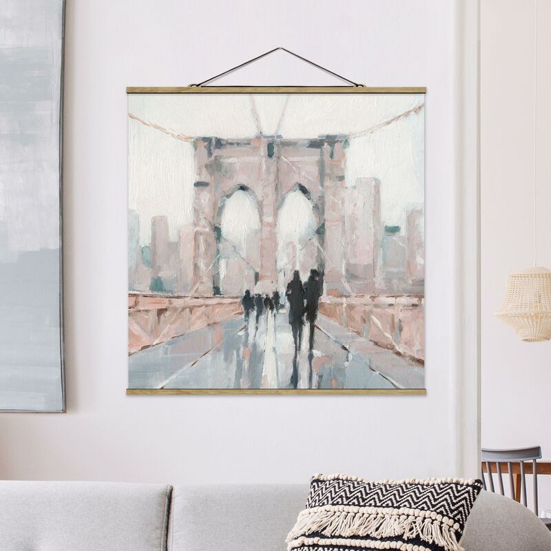 

Imagen de tela - Walk In The Morning I - Cuadrado 1:1 Dimensión LxA: 50cm x 50cm