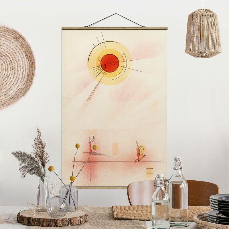 

Imagen de tela - Wassily Kandinsky - Radiation - Alto 3:2 Dimensión LxA: 150cm x 100cm