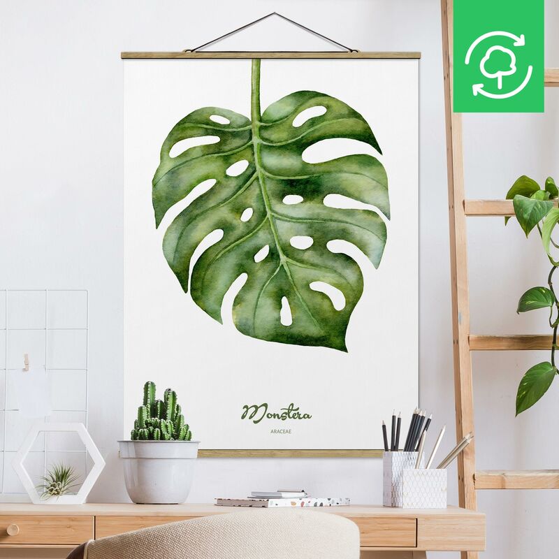 

Imagen de tela - Watercolor Botany Monstera - Alto 4:3 Dimensión LxA: 106.5cm x 80cm