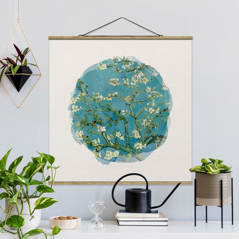 

Imagen de tela - Watercolors - Vincent Van Gogh - Almond Blossom - Cuadrado 1:1 Dimensión LxA: 50cm x 50cm