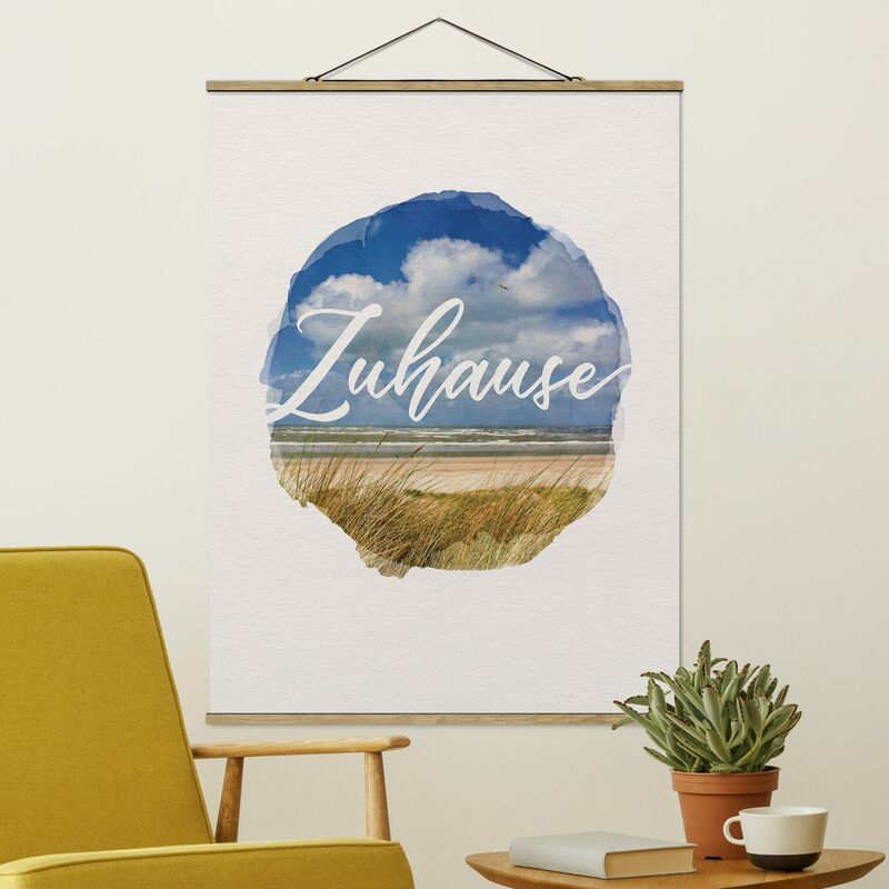 

Imagen de tela - Watercolors - Home - Alto 4:3 Dimensión LxA: 46.5cm x 35cm