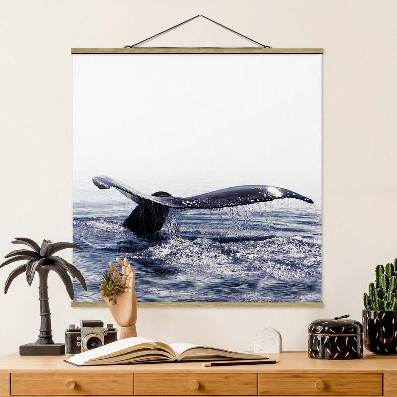 

Imagen de tela - Whale Song On Iceland - Cuadrado 1:1 Dimensión LxA: 100cm x 100cm