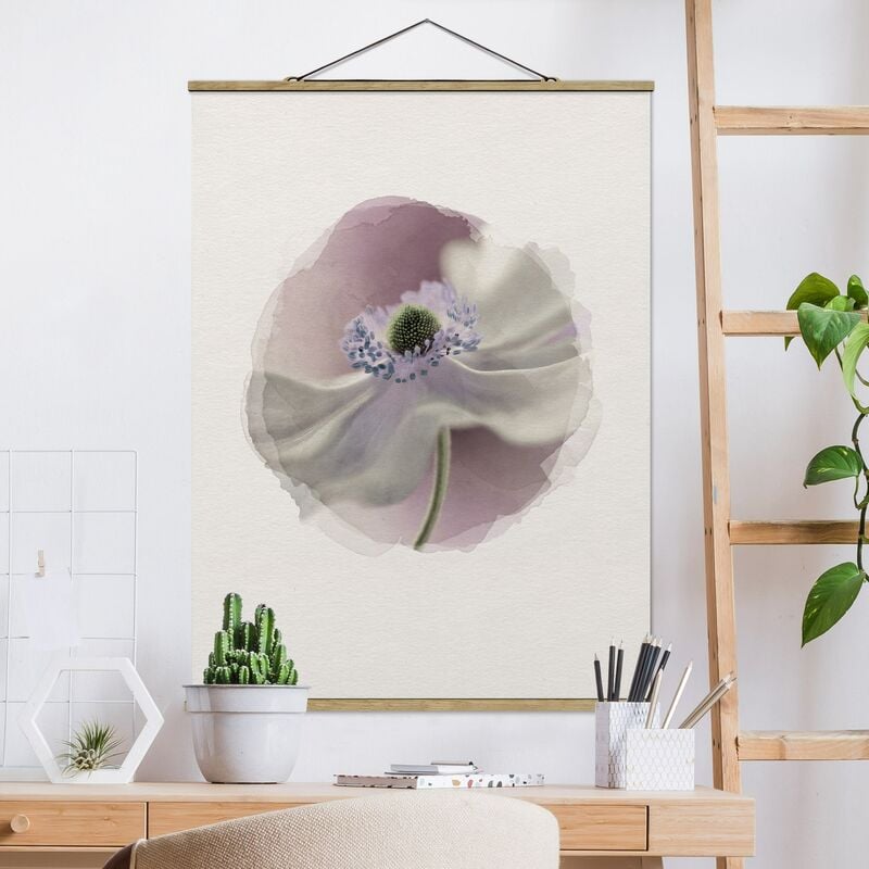 

Imagen de tela - Watercolors - Anemones Breeze - Alto 4:3 Dimensión LxA: 133.5cm x 100cm