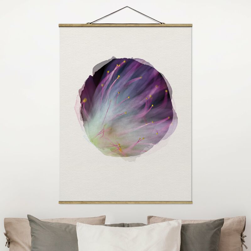 

Imagen de tela - Watercolors - Pollen - Alto 4:3 Dimensión LxA: 133.5cm x 100cm