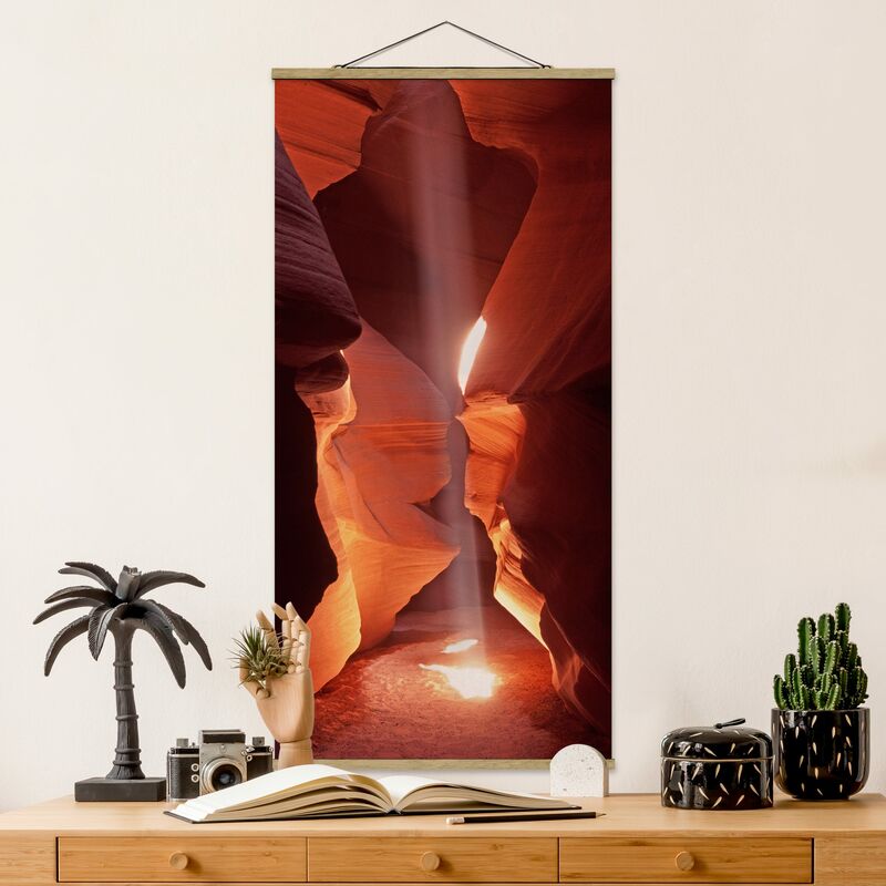 

Imagen de tela - Well In The Antelope Canyon - Alto 2:1 Dimensión LxA: 70cm x 35cm