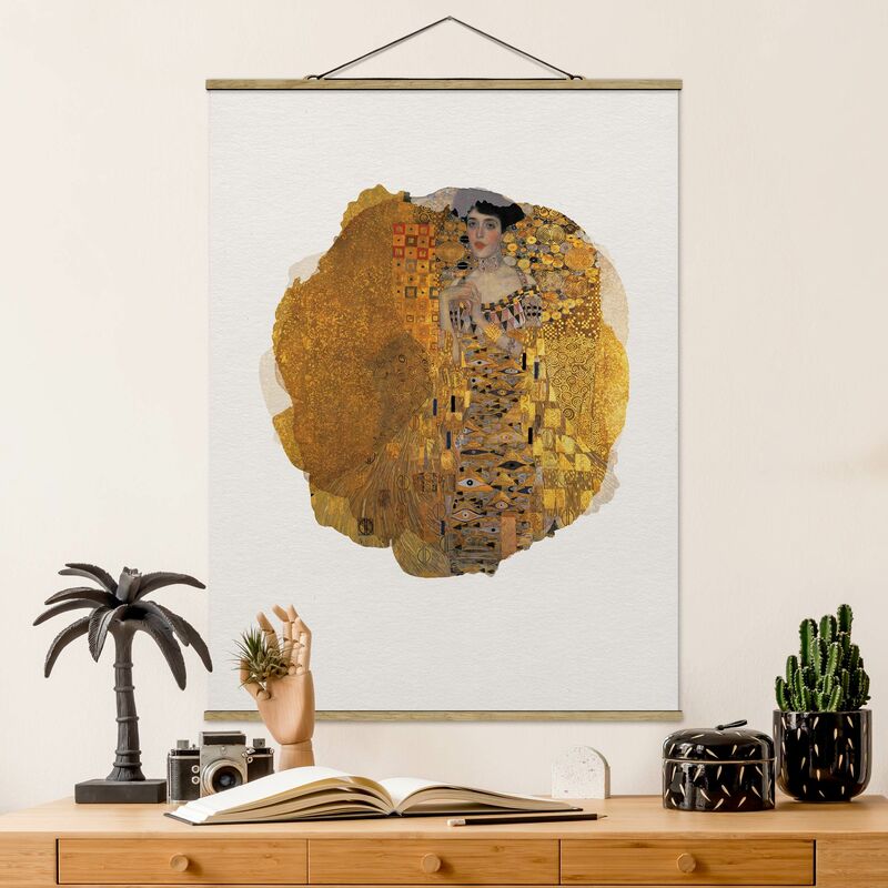 

Imagen de tela - Watercolors - Gustav Klimt - Portrait Of Adele Bloch-Bauer I - Alto 4:3 Dimensión LxA: 106.5cm x 80cm