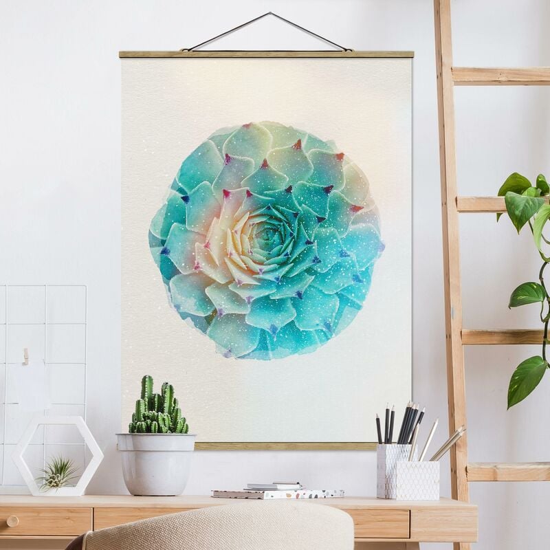 

Imagen de tela - Watercolors - Cactus Agave - Alto 4:3 Dimensión LxA: 133.5cm x 100cm