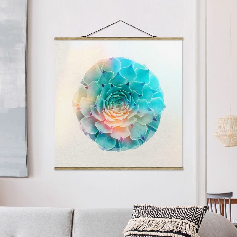 

Imagen de tela - Watercolors - Cactus Agave - Cuadrado 1:1 Dimensión LxA: 100cm x 100cm