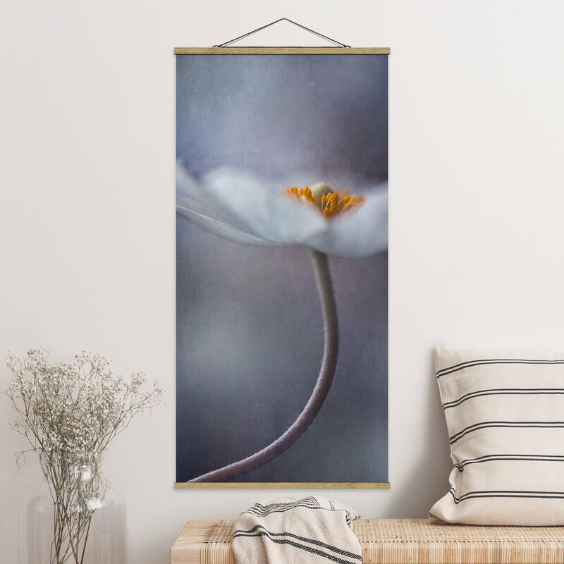 

Imagen de tela - White Anemones Bloom - Alto 2:1 Dimensión LxA: 100cm x 50cm