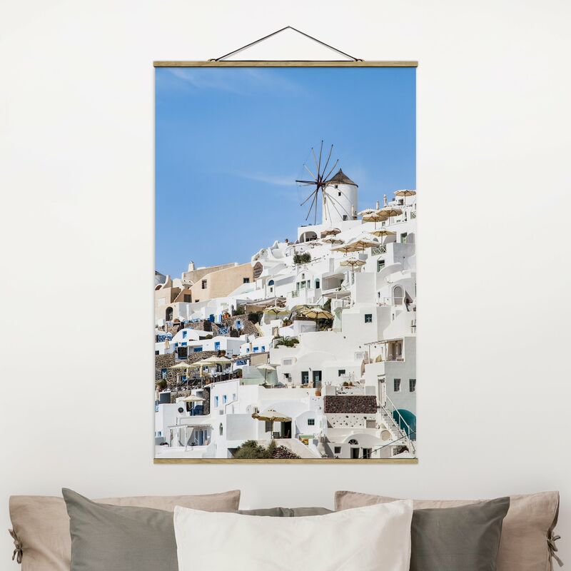 

Imagen de tela - White Greece - Alto 3:2 Dimensión LxA: 120cm x 80cm