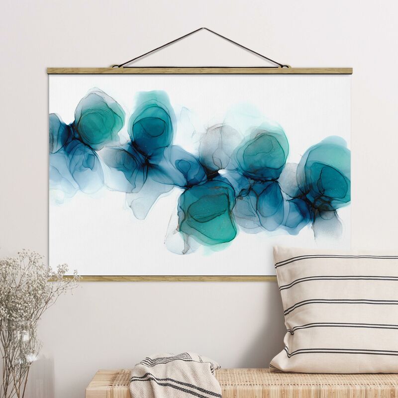 

Imagen de tela - Wild Flowers In Blue And Gold - Apaisado 2:3 Dimensión LxA: 33.5cm x 50cm