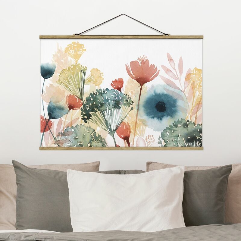 

Imagen de tela - Wild Flowers In Summer I - Apaisado 2:3 Dimensión LxA: 33.5cm x 50cm