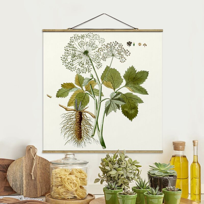 

Imagen de tela - Wild Herbs Board IV - Cuadrado 1:1 Dimensión LxA: 80cm x 80cm