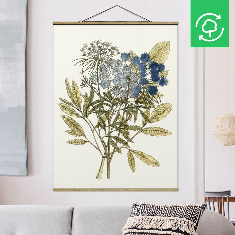 

Imagen de tela - Wild Herbs Board I - Alto 4:3 Dimensión LxA: 46.5cm x 35cm
