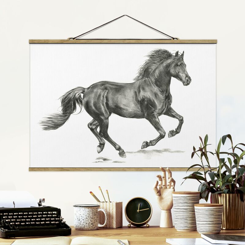 

Imagen de tela - Wild Horse Trial - Stallion - Apaisado 2:3 Dimensión LxA: 23.5cm x 35cm
