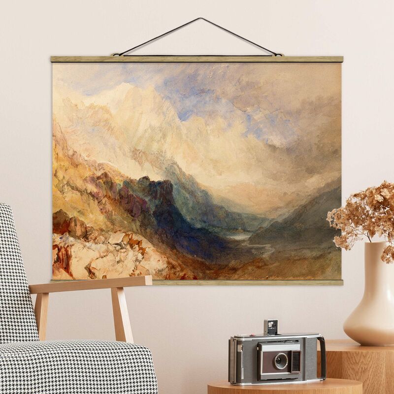 

Imagen de tela - William Turner - Aosta Valley - Apaisado 3:4 Dimensión LxA: 60cm x 80cm