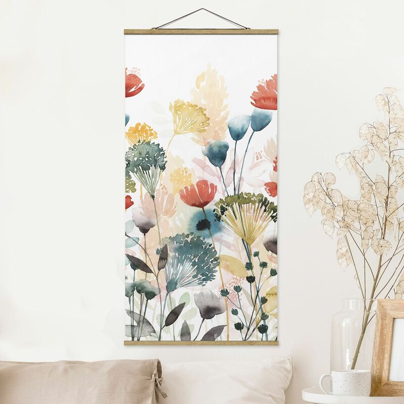 

Imagen de tela - Wildflowers In Summer II - Alto 2:1 Dimensión LxA: 70cm x 35cm