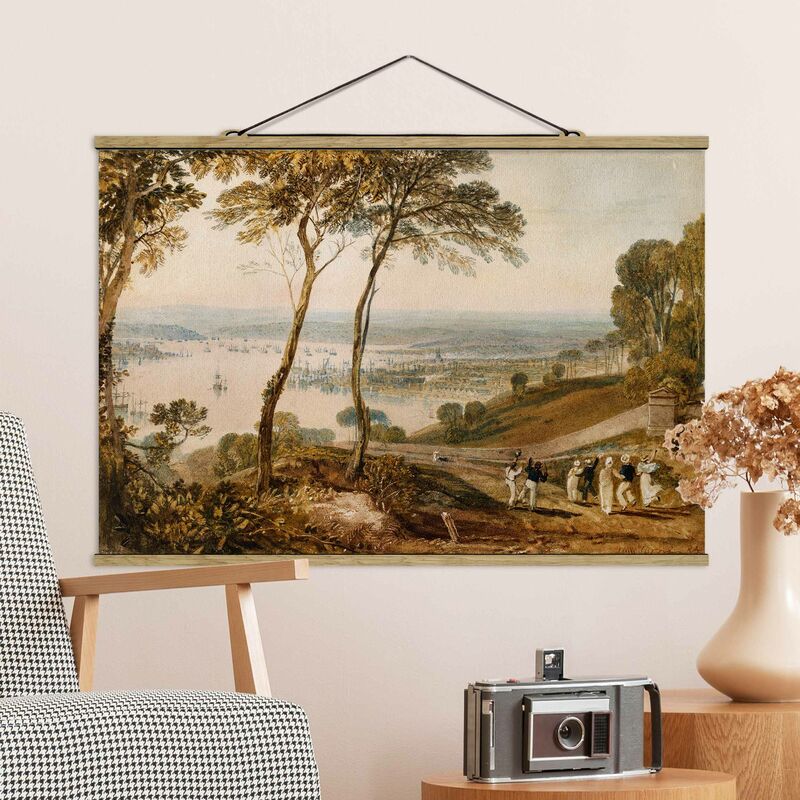 

Imagen de tela - William Turner - Plymouth Dock - Apaisado 2:3 Dimensión LxA: 53.5cm x 80cm