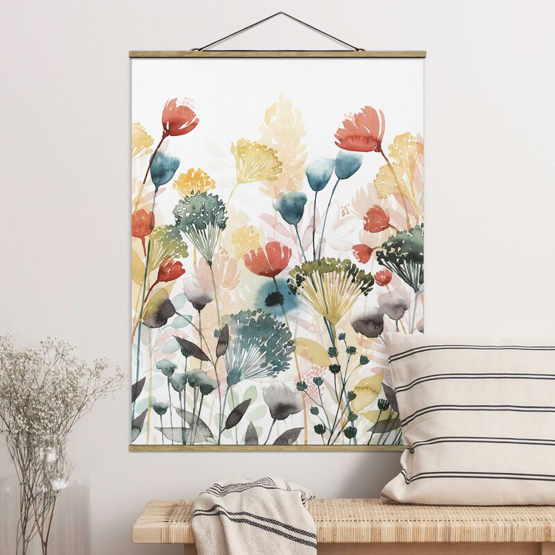 

Imagen de tela - Wildflowers In Summer II - Alto 4:3 Dimensión LxA: 133.5cm x 100cm