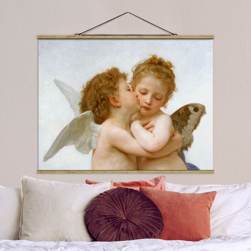 

Imagen de tela - William Adolphe Bouguereau - The First Kiss - Apaisado 3:4 Dimensión LxA: 60cm x 80cm