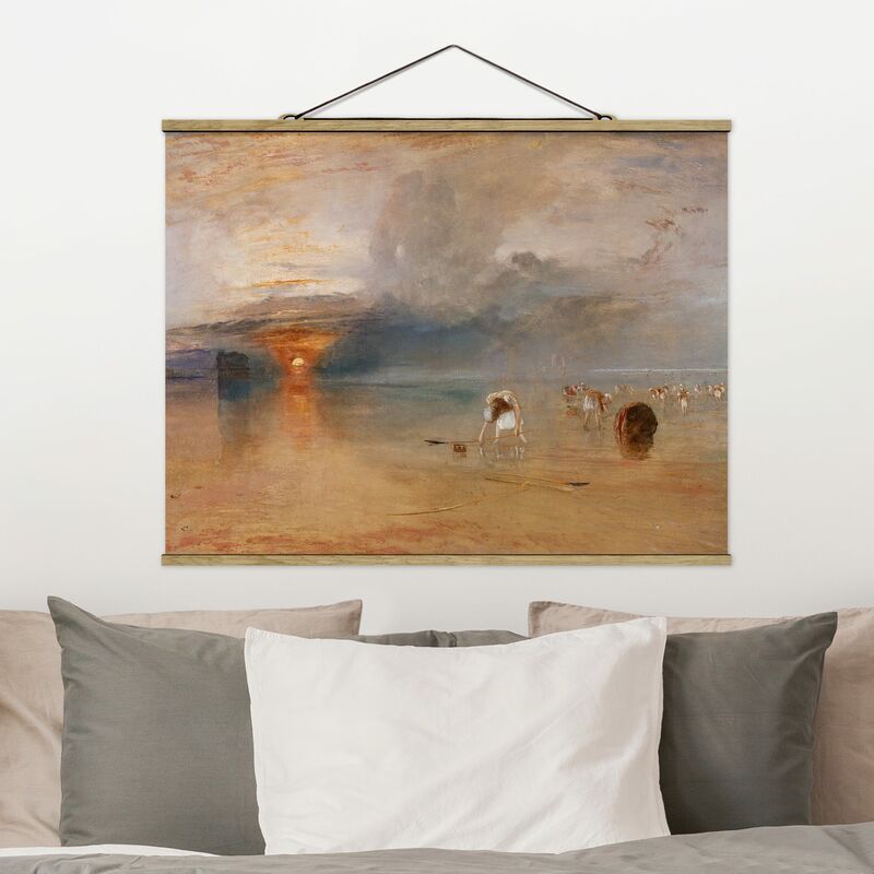 

Imagen de tela - William Turner - The Beach At Calais - Apaisado 3:4 Dimensión LxA: 75cm x 100cm