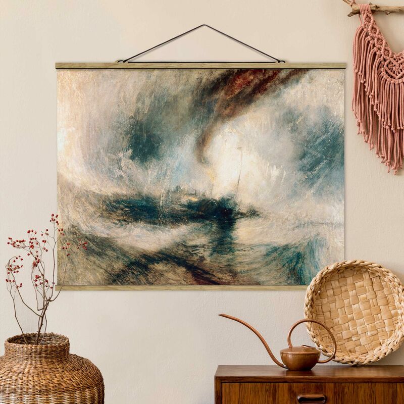 

Imagen de tela - William Turner - Snowstorm On The Sea - Apaisado 3:4 Dimensión LxA: 26cm x 35cm