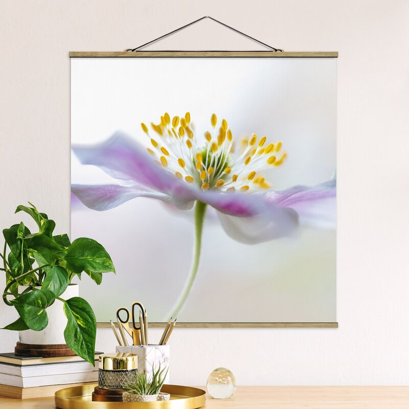 

Imagen de tela - Windflower In White - Cuadrado 1:1 Dimensión LxA: 100cm x 100cm