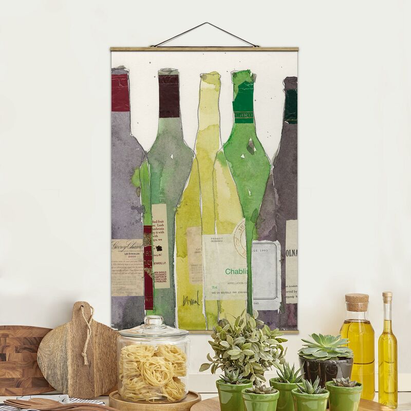 

Imagen de tela - Wine & Spirits III - Alto 3:2 Dimensión LxA: 150cm x 100cm