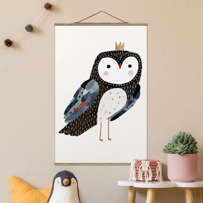 

Imagen de tela - Winning Owl Dark - Alto 3:2 Dimensión LxA: 120cm x 80cm