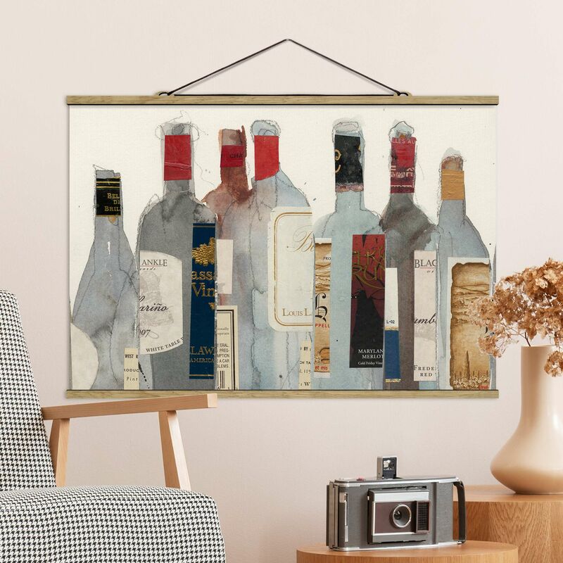 

Imagen de tela - Wine & Spirits I - Apaisado 2:3 Dimensión LxA: 23.5cm x 35cm