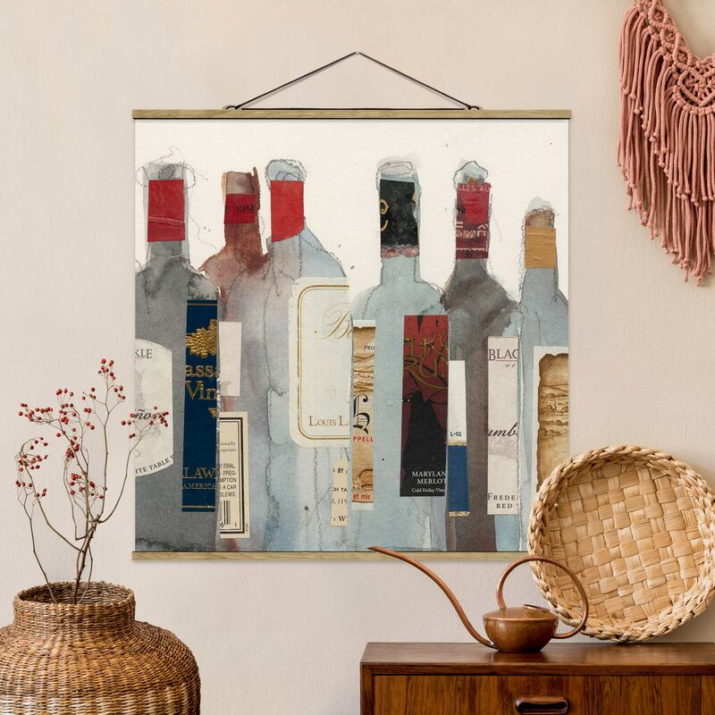 

Imagen de tela - Wine & Spirits I - Cuadrado 1:1 Dimensión LxA: 50cm x 50cm