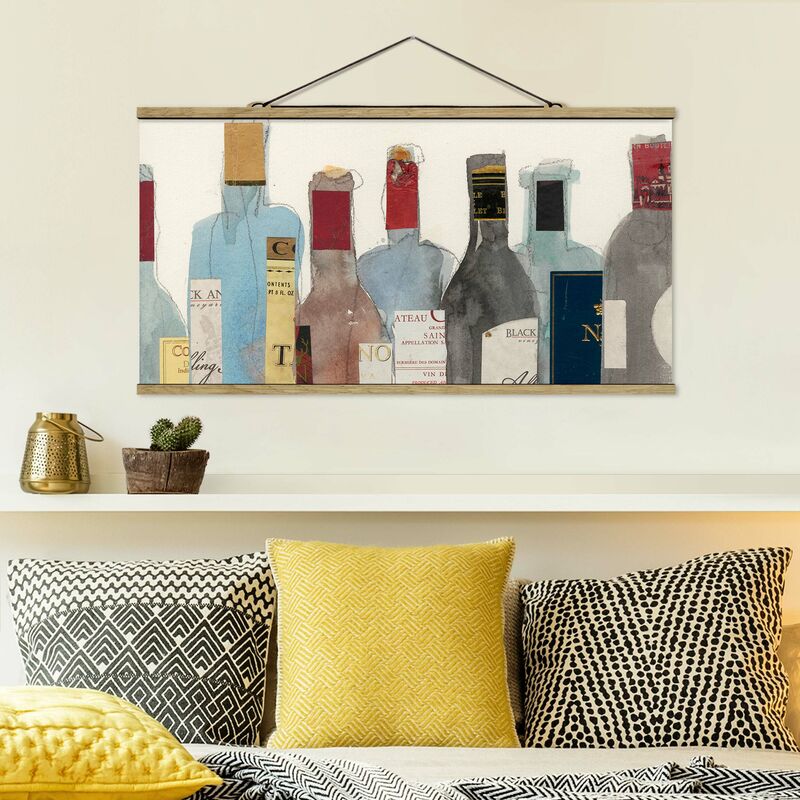 

Imagen de tela - Wine & Spirits II - Apaisado 1:2 Dimensión LxA: 50cm x 100cm