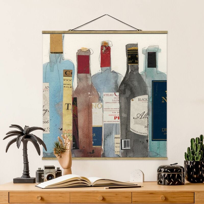 

Imagen de tela - Wine & Spirits II - Cuadrado 1:1 Dimensión LxA: 80cm x 80cm