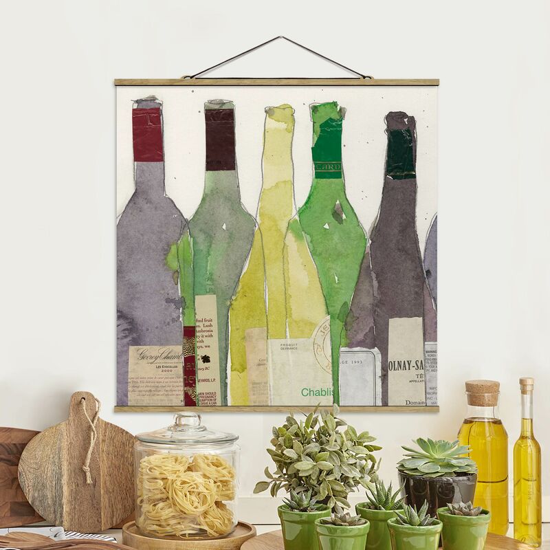 

Imagen de tela - Wine & Spirits III - Cuadrado 1:1 Dimensión LxA: 50cm x 50cm