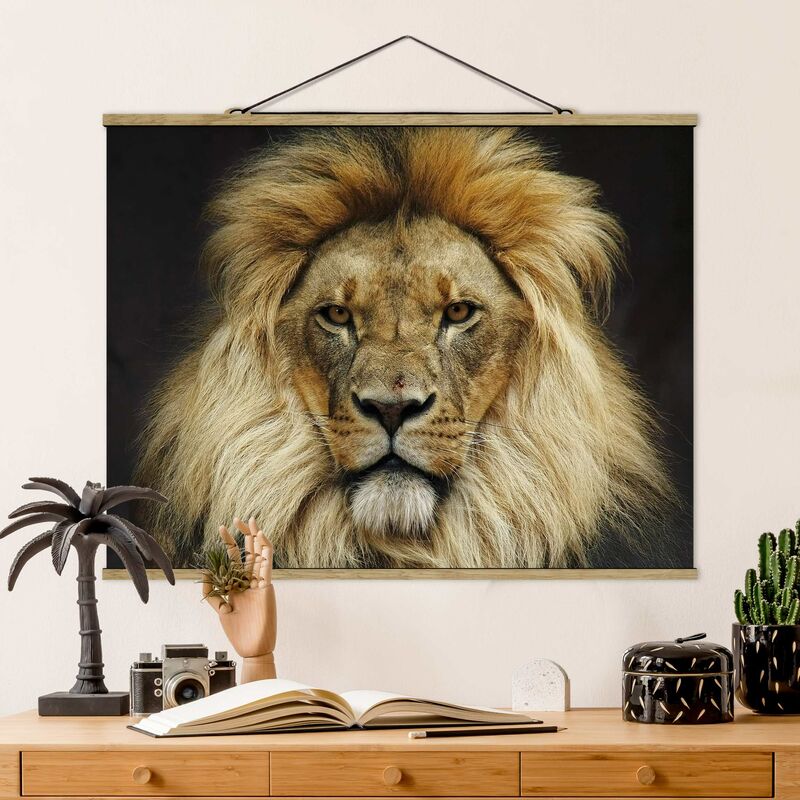 

Imagen de tela - Wisdom Of Lion - Apaisado 3:4 Dimensión LxA: 60cm x 80cm