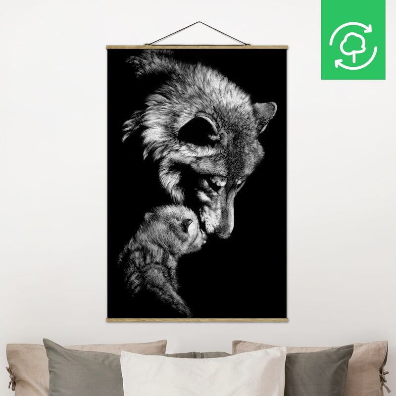 

Imagen de tela - Wolf In The Dark - Alto 3:2 Dimensión LxA: 120cm x 80cm