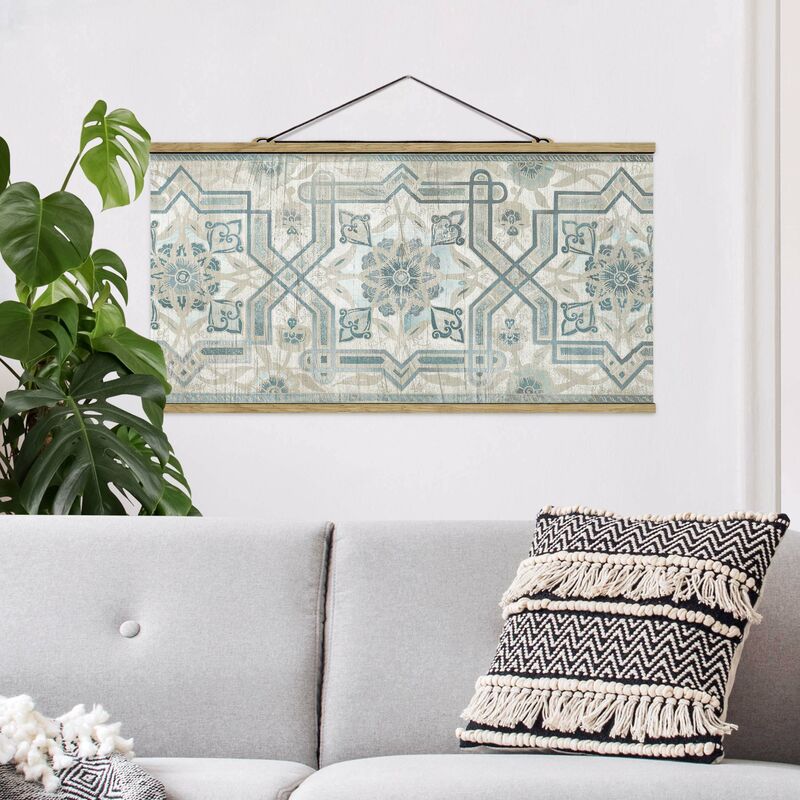 

Imagen de tela - Wood Panel Persian Vintage III - Apaisado 1:2 Dimensión LxA: 50cm x 100cm