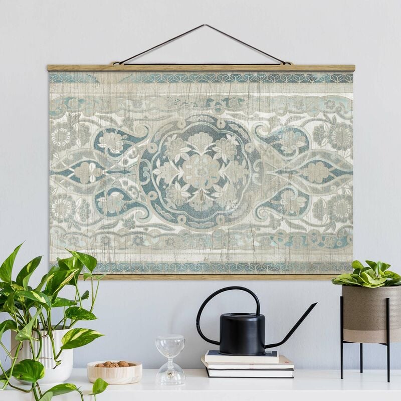 

Imagen de tela - Wood Panel Persian Vintage IV - Apaisado 2:3 Dimensión LxA: 53.5cm x 80cm