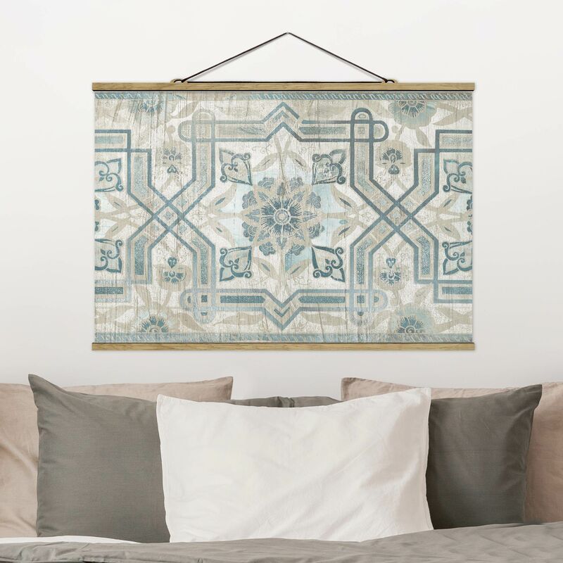 

Imagen de tela - Wood Panel Persian Vintage III - Apaisado 2:3 Dimensión LxA: 53.5cm x 80cm