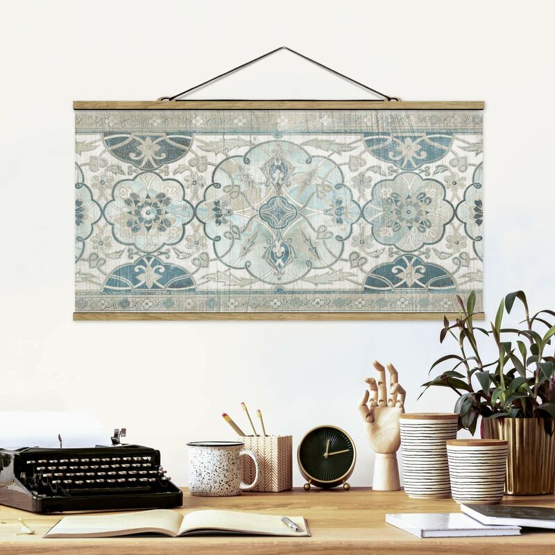 

Imagen de tela - Wood Panel Persian Vintage II - Apaisado 1:2 Dimensión LxA: 50cm x 100cm