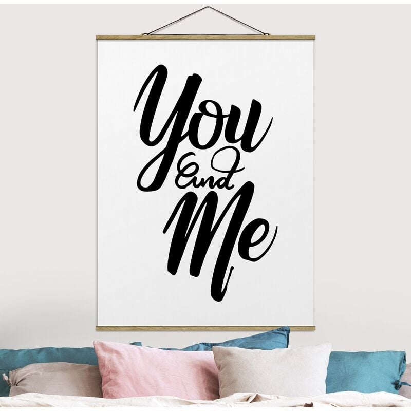 

Imagen de tela - You And Me - Alto 4:3 Dimensión LxA: 106.5cm x 80cm