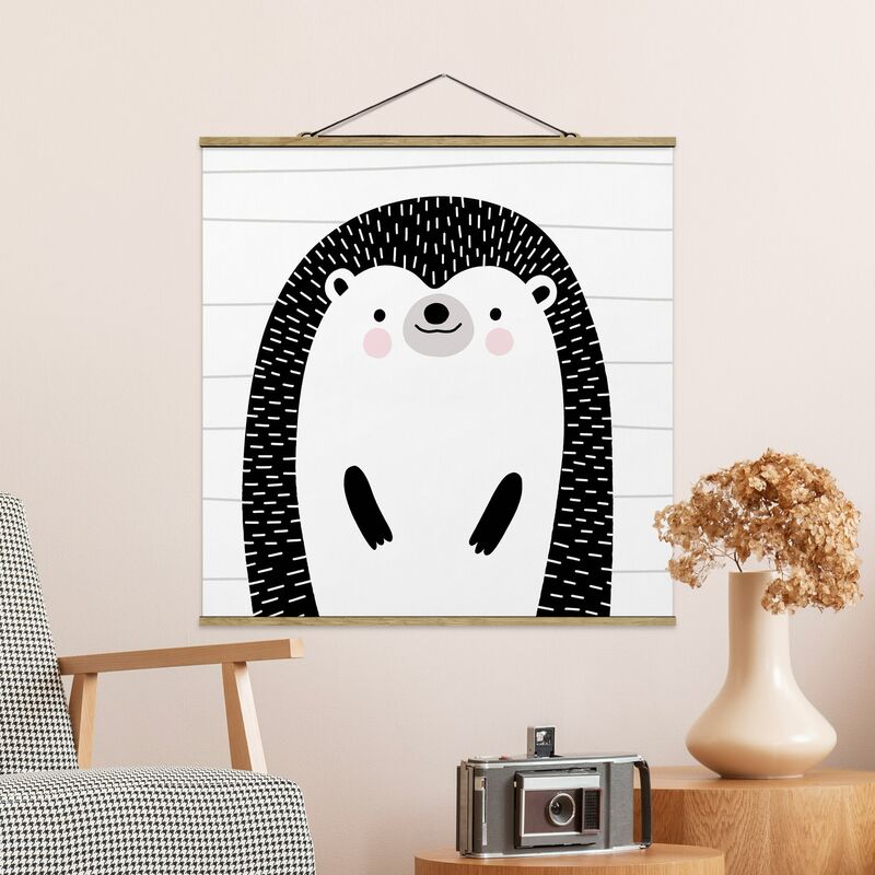 

Imagen de tela - Zoo With Patterns - Hedgehog - Cuadrado 1:1 Dimensión LxA: 35cm x 35cm