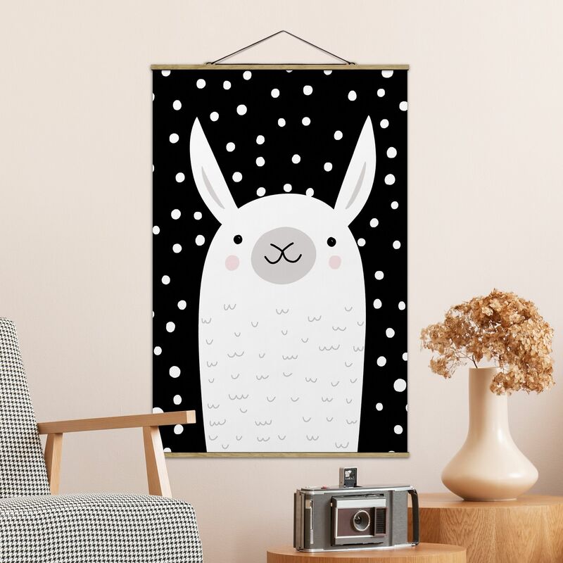 

Imagen de tela - Zoo With Patterns - Lama - Alto 3:2 Dimensión LxA: 52.5cm x 35cm